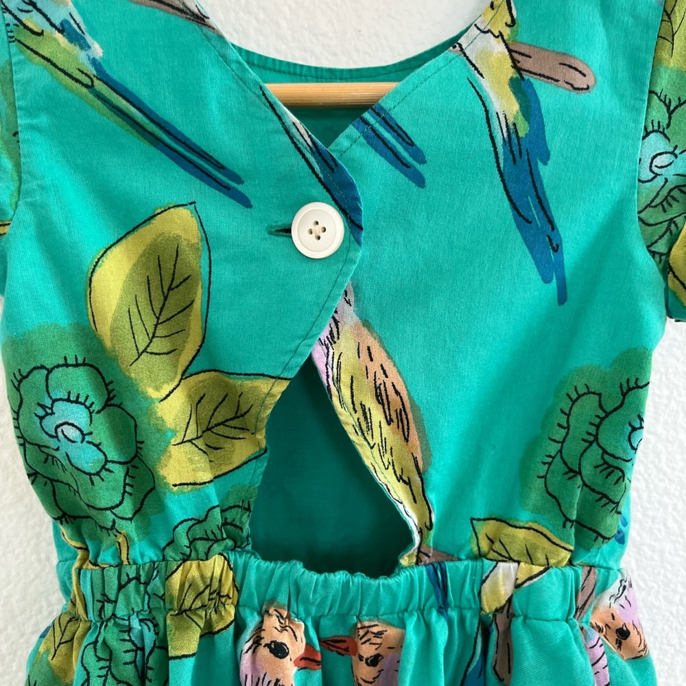 Tea Collection Button Back Skirted Dress - Picture 4 of 5